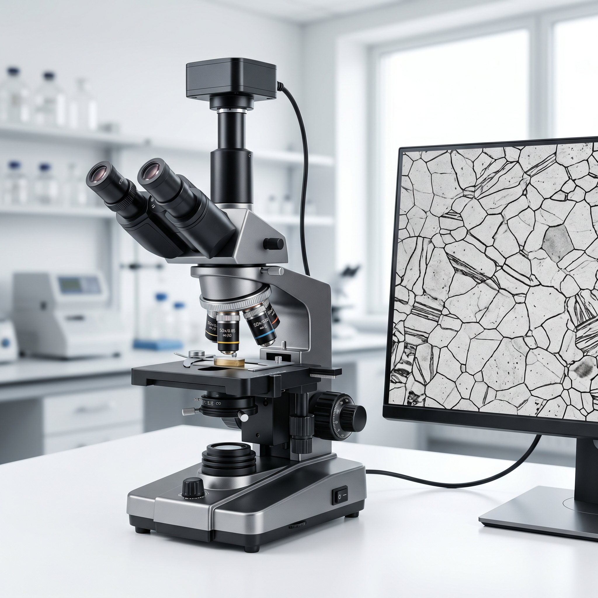Microscopes industriels - SAPRESSI
